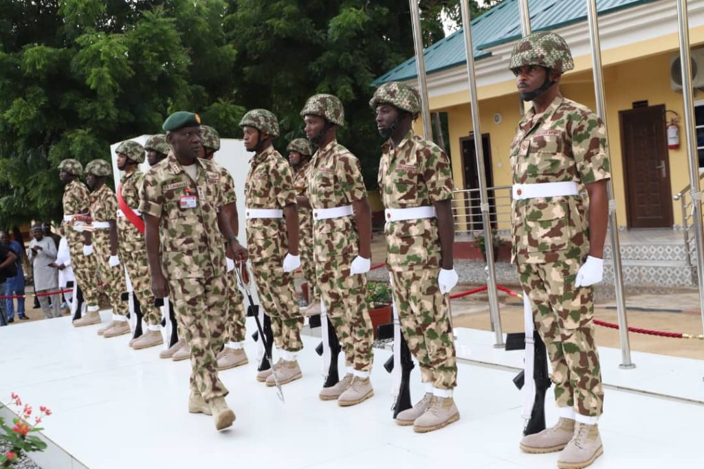 Gen. Lagbaja Arrives Maiduguri on Operational Tour of Joint Task Force North East Operation Hadin Kai